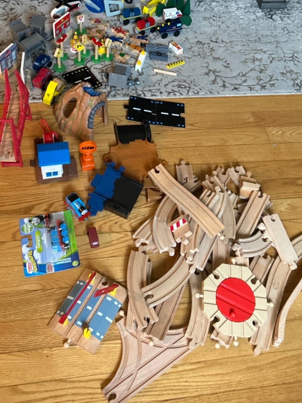 Vintage KidKraft Wooden Train Thomas and Friends Accessories